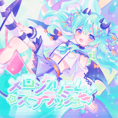 Melon cream.splash (feat. irucaice) Front Cover