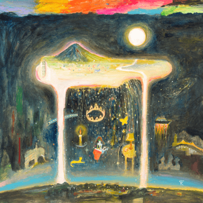 A Full Moon in the Sky Tonight (feat. Aoi Teshima) Front Cover