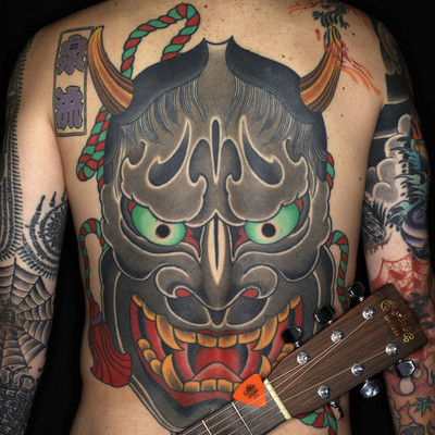 刺青とギターのブルーズのジャケット写真