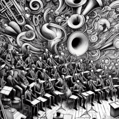 DOKA DOKA BIG BAND JAZZ Front Cover