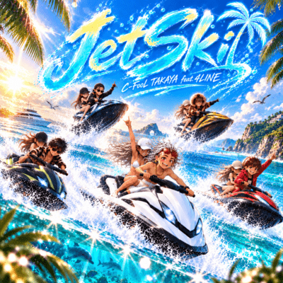 JetSki (feat. 4LINE) Front Cover