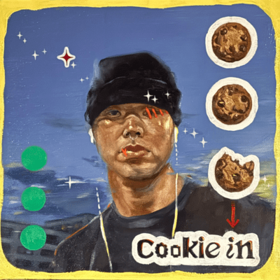 Cookie in Front Cover