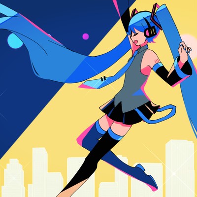 one-step (feat. 初音ミク)のジャケット写真