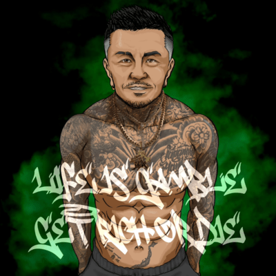 LIFE IS GAMBLE GET RICH OR DIE Front Cover