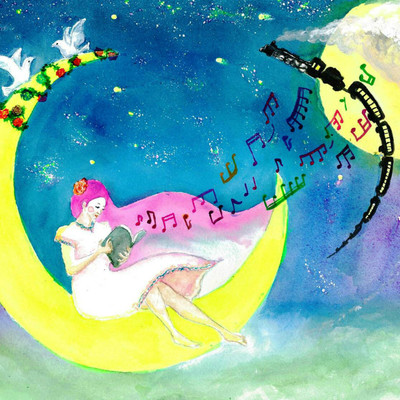 "The moon is beautiful tonight" Front Cover