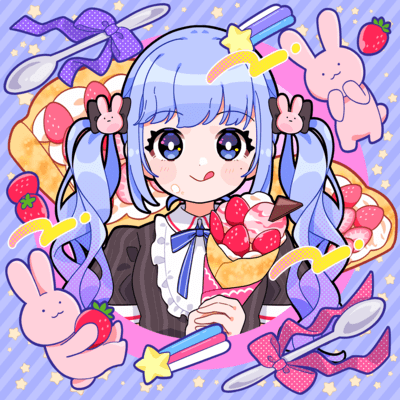 Strawberry Crepe Front Cover