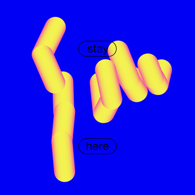 stay hereのジャケット写真