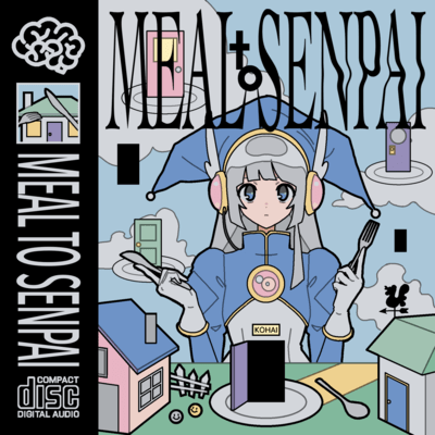 Meal to Senpai Front Cover