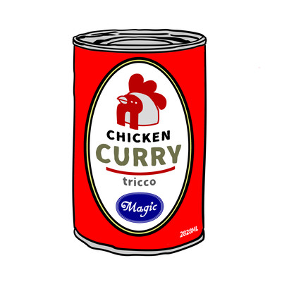 CHICKEN CURRY MAGIC (vocal.tricco) Front Cover