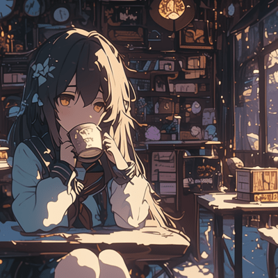 Cafe moca biyori Front Cover