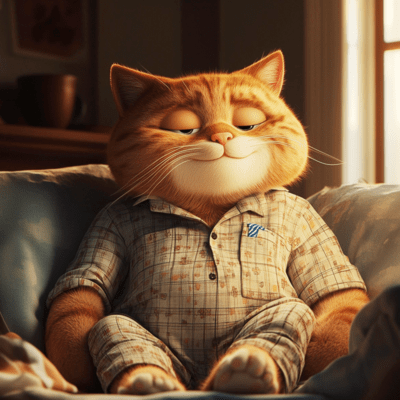 ニャンのやる気も起きませんのジャケット写真