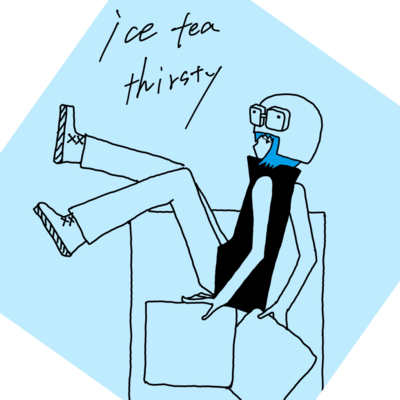 ice tea thirsty:altのジャケット写真