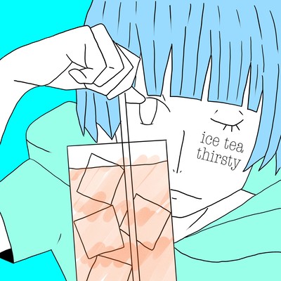 ice tea thirsty Front Cover
