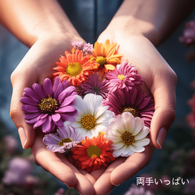 両手いっぱいのジャケット写真