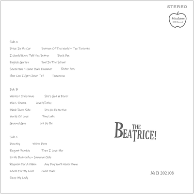 The Beatrice! Front Cover