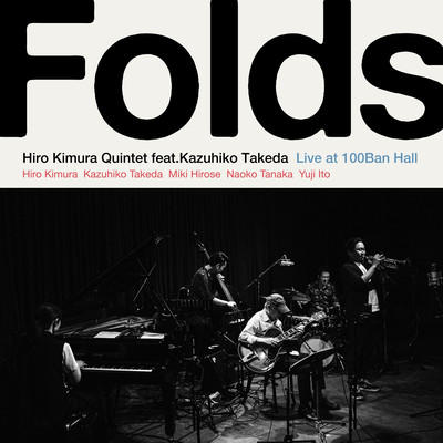 Folds (Live at 100BAN Hall, Kobe, 2022) Front Cover