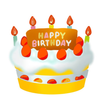 HAPPY BIRTHDAY Front Cover