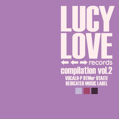 LUCY LOVE records compilation vol.2 Front Cover