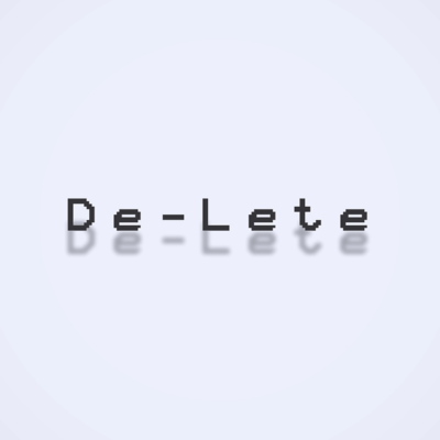 De.Lete Front Cover