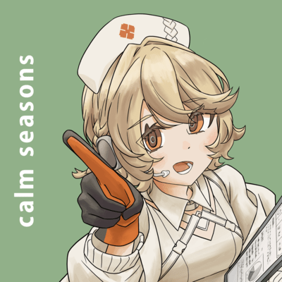 calm seasons (feat. ナースロボ_タイプT)のジャケット写真