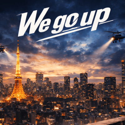 We go up Front Cover