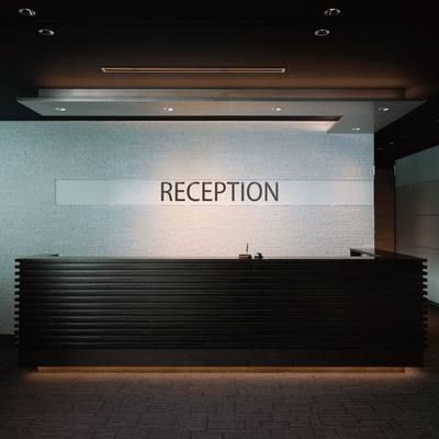 RECEPTION Front Cover