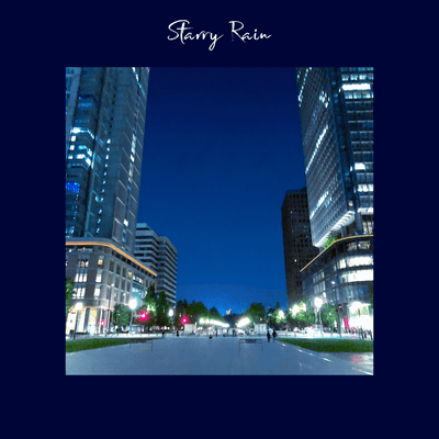 Starry Rain (feat. HALLCA) Front Cover