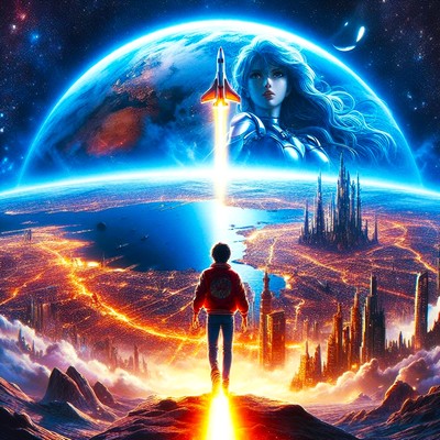 Radiant Path of Hope to Terra (Remix NewLyrics) Front Cover