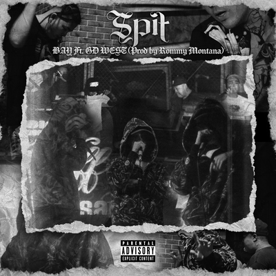 Spit (feat. GD WEST) Front Cover