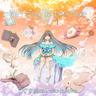 Wafting in the Blue Front Cover