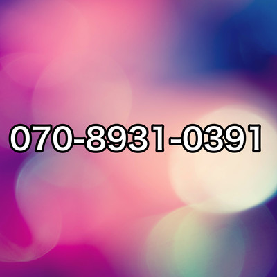 070-8931-0391のジャケット写真