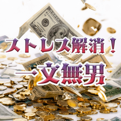 ストレス解消!一文無男のジャケット写真