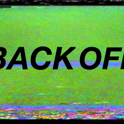 BACK OFF Front Cover
