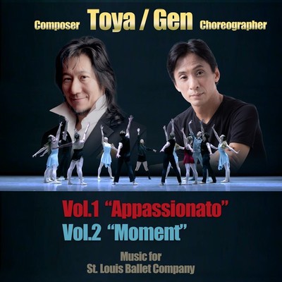 TOYA/GEN Vol. 1 "Appassionato" Vol. 2 "Moment"のジャケット写真