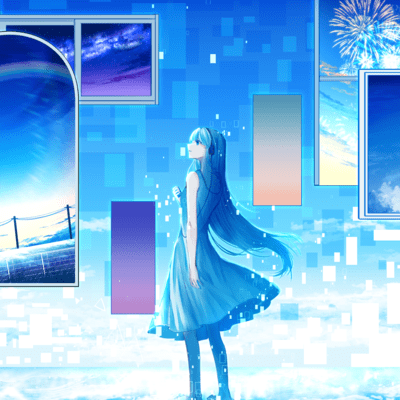 メッセージ (feat. IA & 初音ミク)のジャケット写真