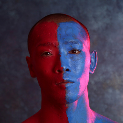 For the twenty-third century -The blue individual- Front Cover