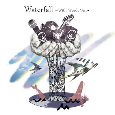 Waterfall (With Words Ver.) Front Cover