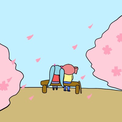 サクラカゼ (feat. 重音テト & 初音ミク)のジャケット写真