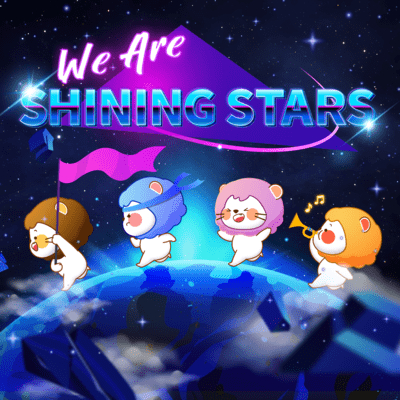 We are SHINING STARS Front Cover