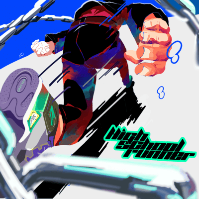 Highschool runner Front Cover