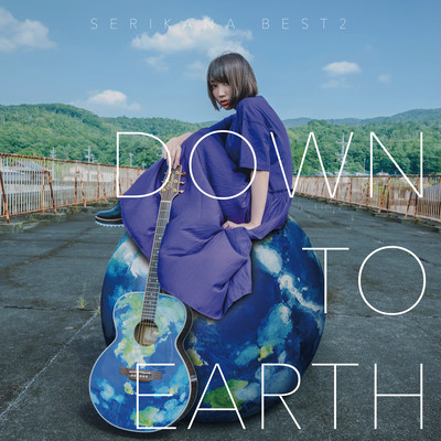 SERIKANA BEST2 "DOWN TO EARTH" Front Cover
