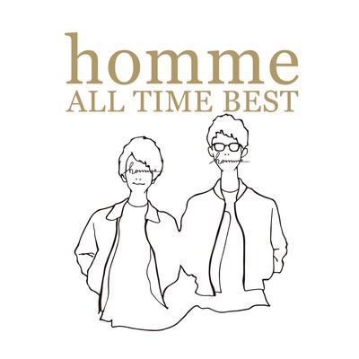 homme ALL TIME BEST 1のジャケット写真