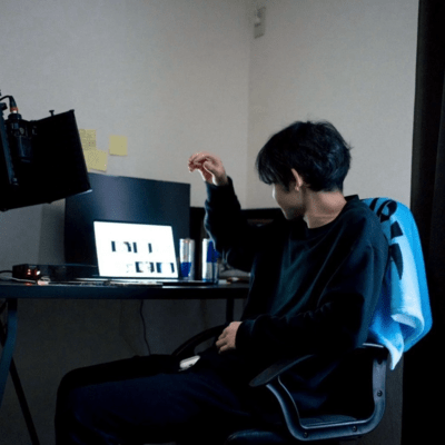 Ice blue Front Cover