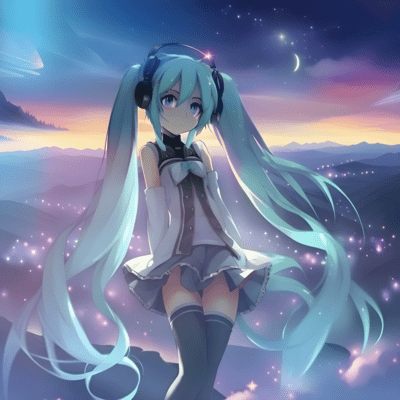To worlds unseen (feat. HATSUNE MIKU) Front Cover