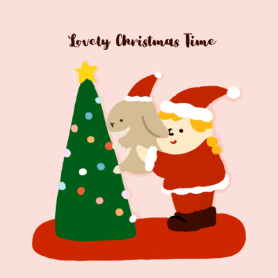 Lovely Christmas Time Front Cover