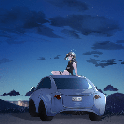 Roadside Diary (feat. 夢羽九 & 音楽的同位体 裏命)のジャケット写真