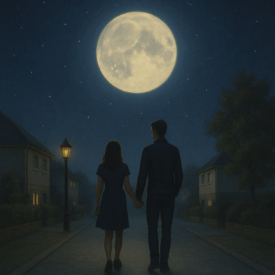 Hazy moon Front Cover