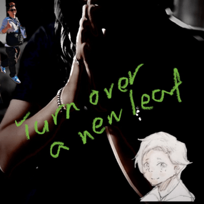 Turn over a new leaf Front Cover