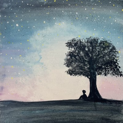 I find myself at night again. Front Cover