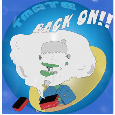 TAMATE BACK ON Front Cover